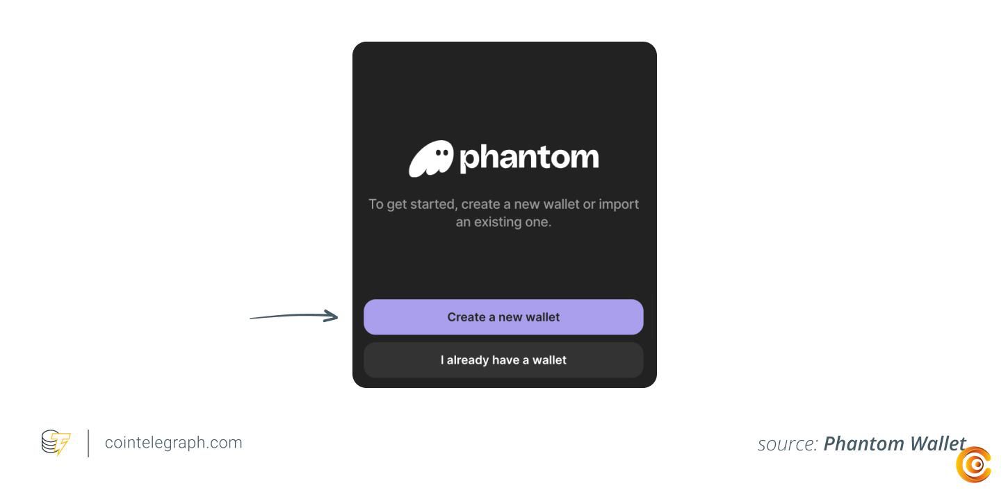 create a new wallet